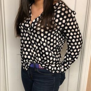Final drop! Ann Taylor polka dots. Medium.